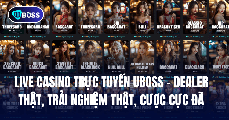 live casino tại uboss