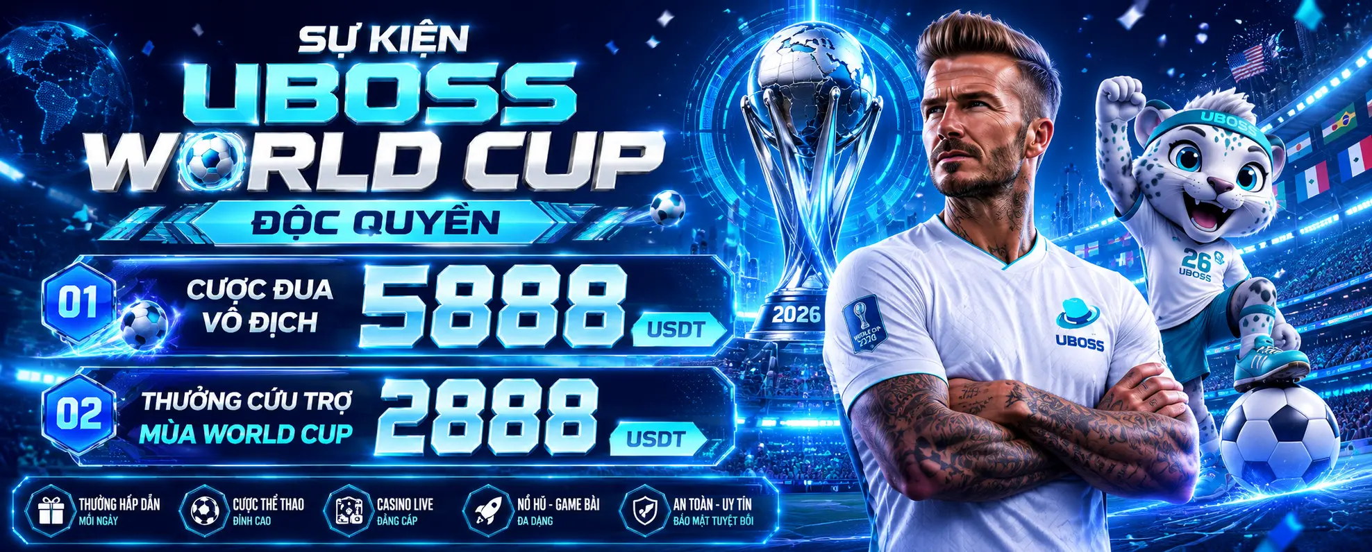   Dự đoán world cup 2026 cùng sảnh cược UBOSS OFFICIAL