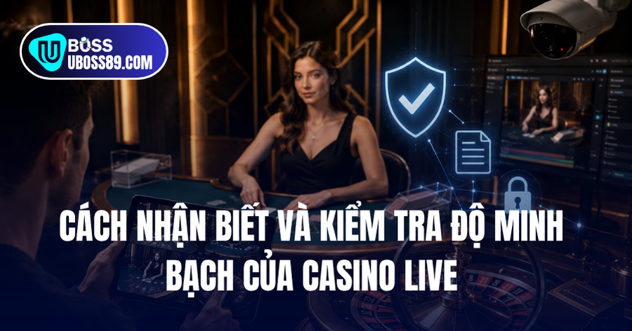 Nhận biết casino live bịp tại UBOSS