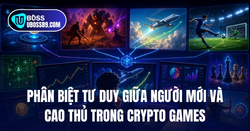 Phân Biệt Tư Duy Giữa Người Mới Và Cao Thủ Trong Crypto Games