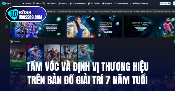 Tầm vóc và định vị thương hiệu trên bản đồ giải trí 7 năm tuổi