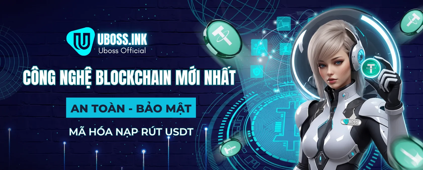 Hệ thống nạp rút tự động Blockchain an toàn siêu tốc 30s